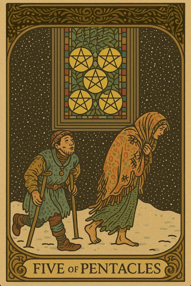 Five of Pentacles